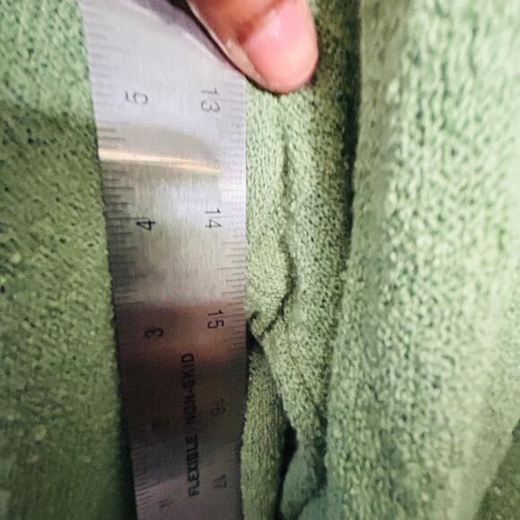 NEW Free People Drea Sweater Set 2-Piece Mint Green Oversized XL Elevated Basic - Picture 14 of 15